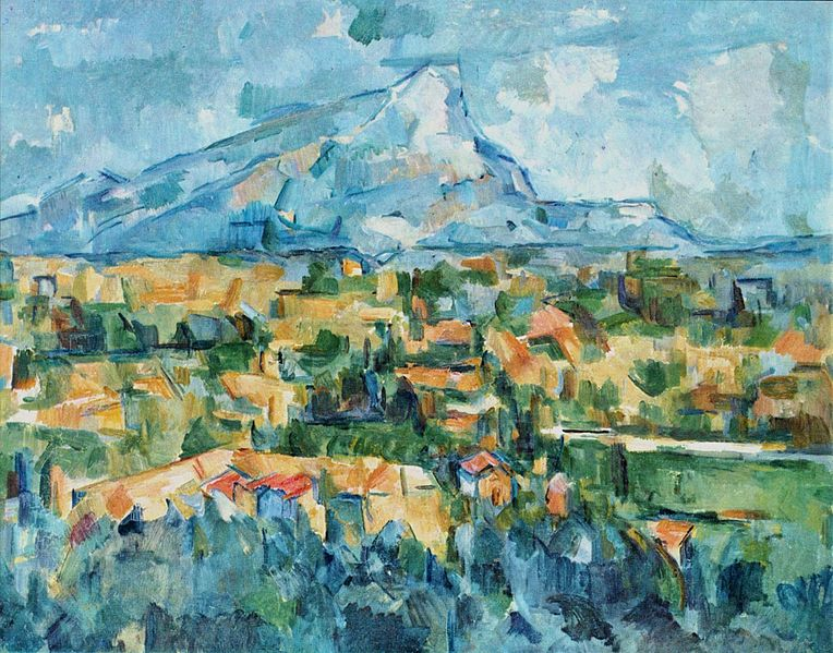 Cezanne, Mont Sainte-Victoire, 1904.